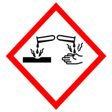 WHMIS Symbol - Corrosive Material